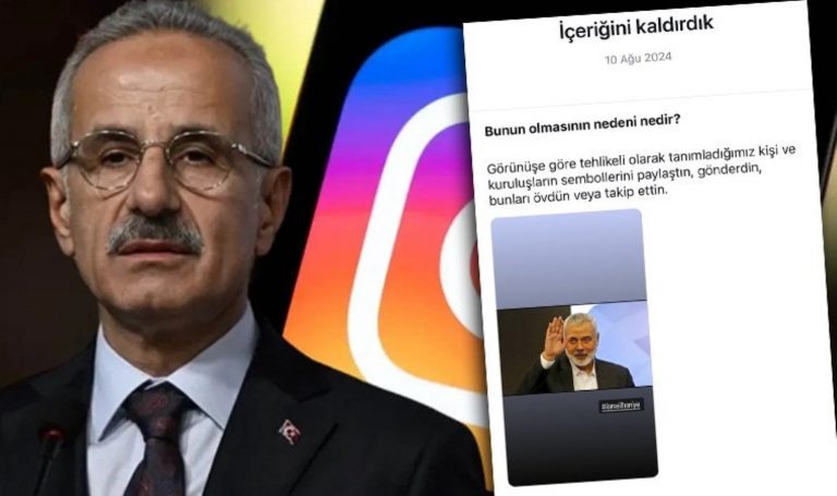 Bakan “tanıştık” dedi: Instagram yine Heniyye’yi kaldırdı! – Türkiye’den son dakika haberleri