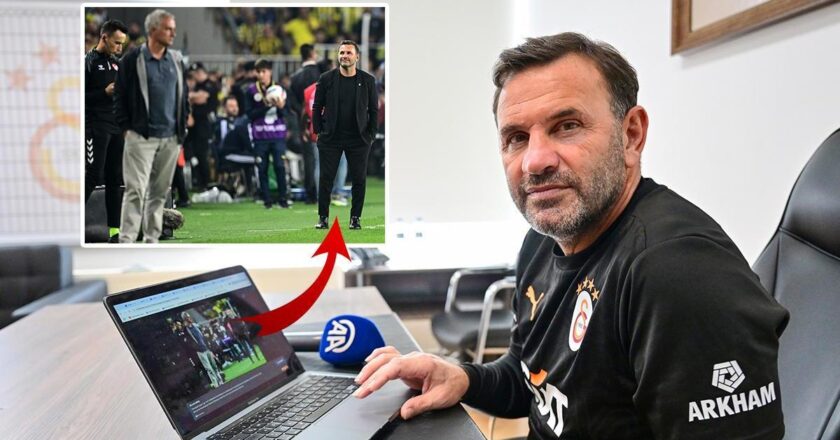 Okan Buruk yılın karesi için tercihini en iyi şekilde yaptı! Çok konuşulan derbi pozuna oy verdi..