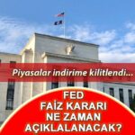 FED faiz kararı ne zaman açıklanacak? Piyasalar indirime kilitlendi! ABD Merkez Bankası Eylül ayı faiz kararı ne olacak?