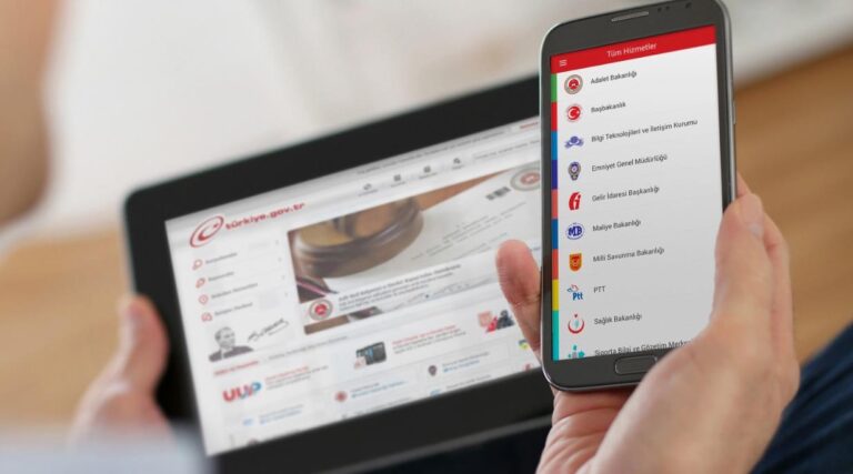 E Devlette az kişinin farkında olduğu hizmetler merak uyandırıyor