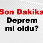 Deprem Alarmı! Son Gelişmeler ve AFAD Verileri 9 Aralık 2025
