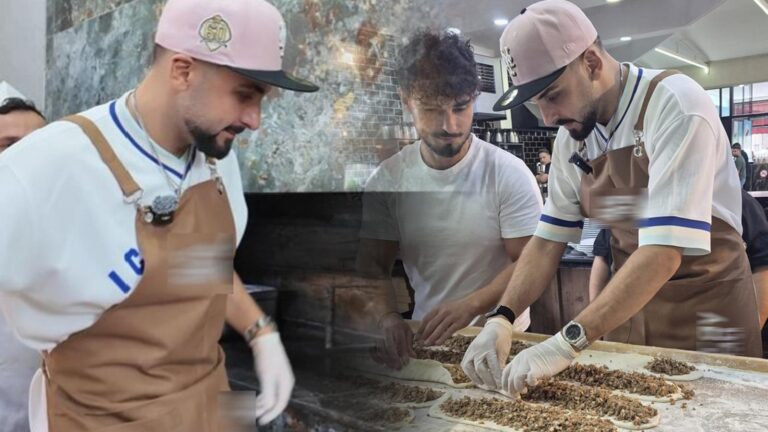 Sefo konser sonrası tezgahın başına geçti! Yaptığı pidedeki detay dikkat çekti